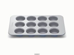 Caraway utensílios de cozinha ardósia forma de muffin 026H160