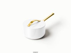 Caraway utensílios de cozinha branco panela de molho 026H32