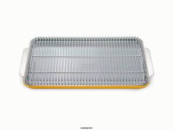 Caraway utensílios de cozinha calêndula dupla de cozimento e resfriamento 026H128