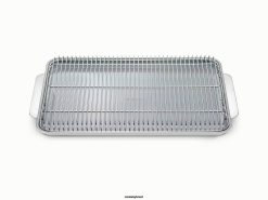 Caraway utensílios de cozinha cinza dupla de cozimento e resfriamento 026H125
