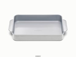 Caraway utensílios de cozinha cinza panela retangular 026H170