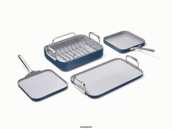 Caraway utensílios de cozinha marinha conjunto de talheres 026H50